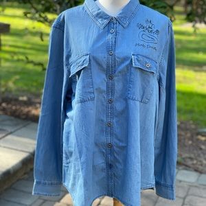 Harley-Davidson NWT Woman’s Denim Shirt